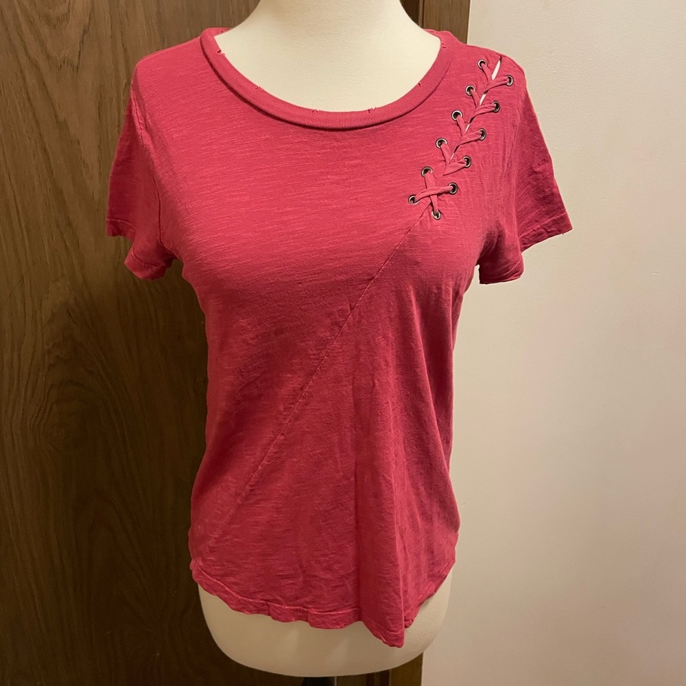 Lucky Brand Distressed Shirt
